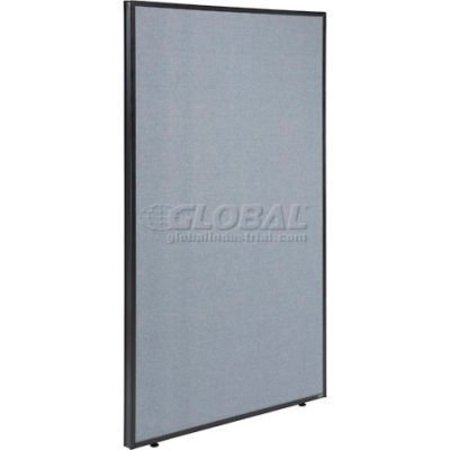 GEC Interion Office Partition Panel, 48-1/4inW x 96inH, Blue OFP048R-96-BL